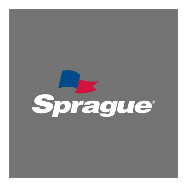 Sprague White Logo PNG Vector