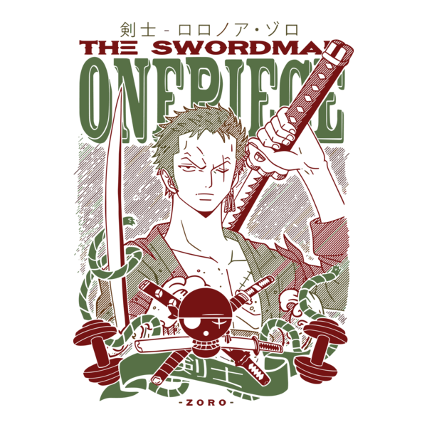 SWORDMAN RORONOA ZORO Logo PNG Vector