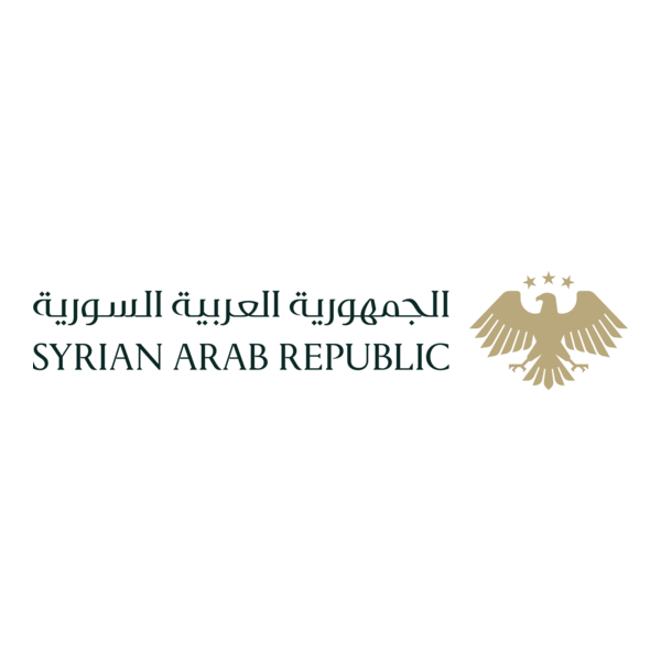 Syrian Arab Republic | Syria Horizontal 2025 Logo PNG Vector