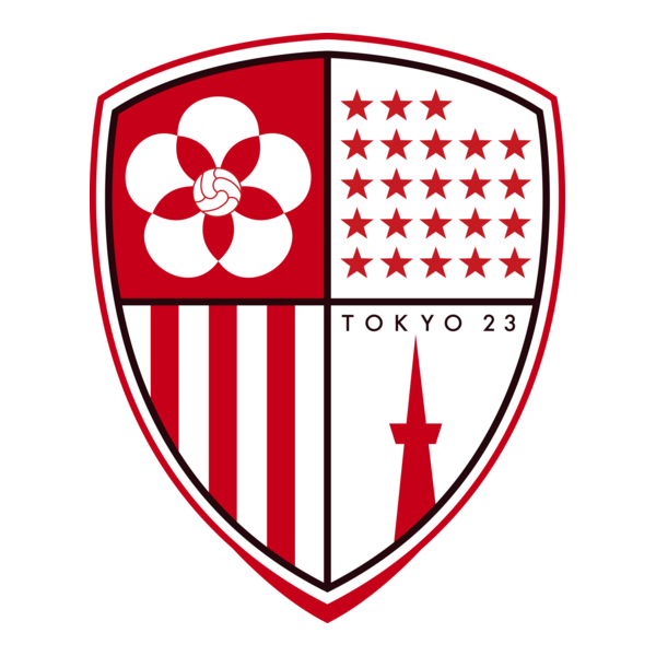 Tokyo 23 FC Logo PNG Vector