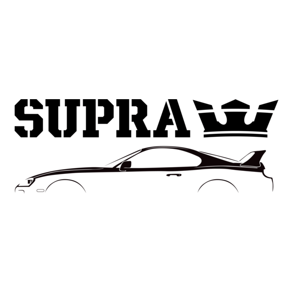 TOYOTA SUPRA ABSTRACT Logo PNG Vector