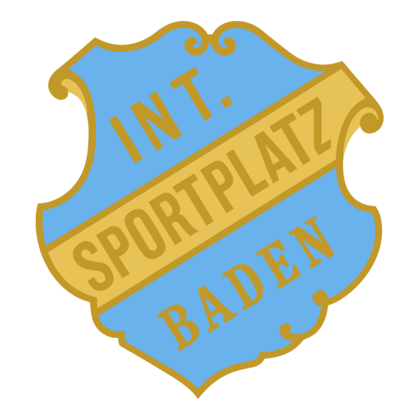 Verein „Internationaler Sportplatz“ Baden Logo PNG Vector