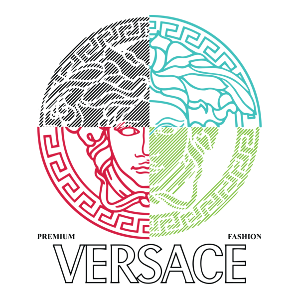 VERSACE 4 TRIBUTES Logo PNG Vector