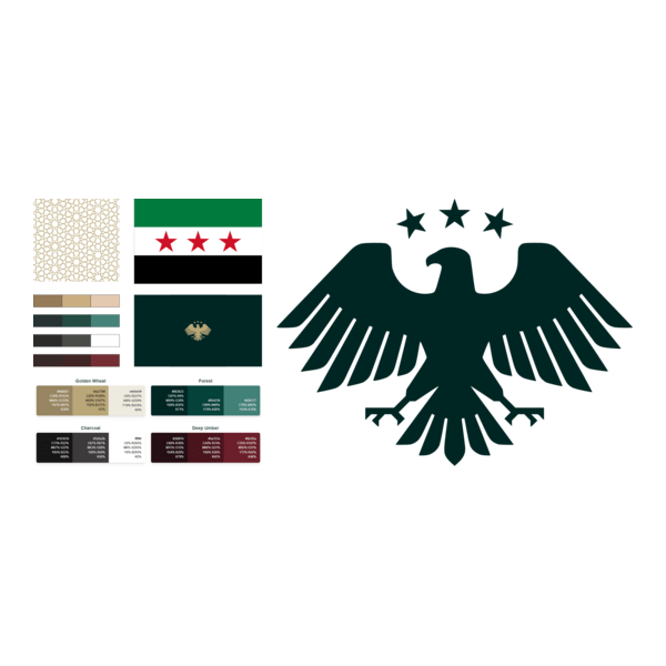 Visual identity of the Syrian Arab Republic Syria Logo PNG Vector
