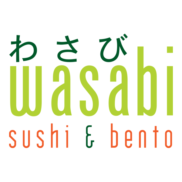 Wasabi Sushi & Bento Logo PNG Vector