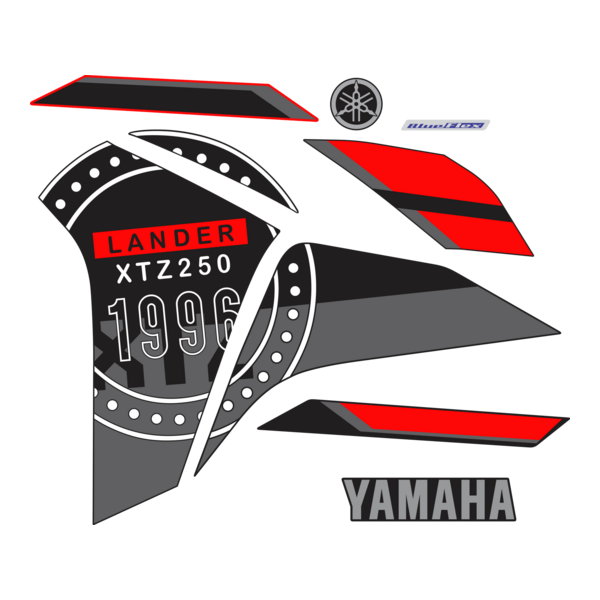 Yamaha Lander Xtz 250 2023 2024 Logo PNG Vector