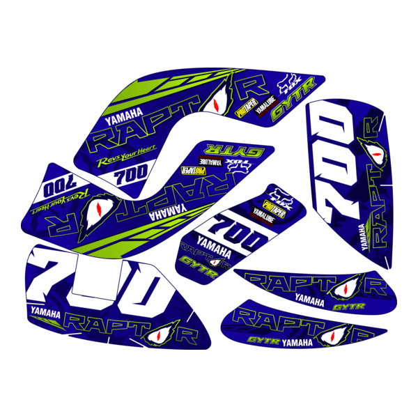 YAMAHA RAPTOR 700 CALCOMANIAS Logo PNG Vector