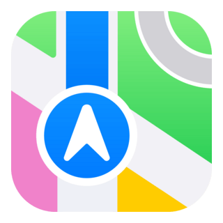 Apple Maps icon Logo PNG Vector