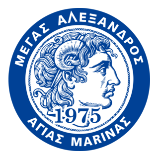 AS Megas Alexandros Agias Marinas Logo PNG Vector