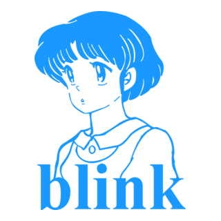 Blink182 Anime Girl Logo PNG Vector
