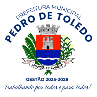 Brasão Prefeitura Pedro de Toledo Logo PNG Vector