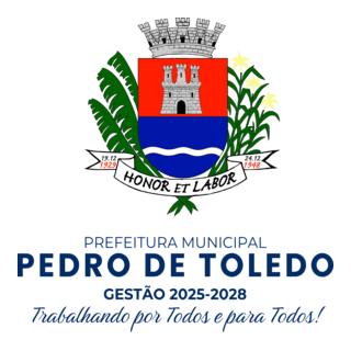 Brasão Prefeitura Pedro de Toledo Logo PNG Vector