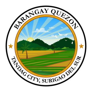 Brgy Quezon, Tandag City, Surigao del Sur Logo PNG Vector