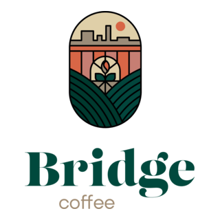 Bridge Coffee Logo PNG Vector