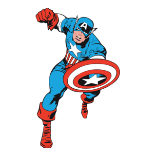 Captain America Logo PNG Vector
