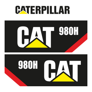 cat 980h Logo PNG Vector