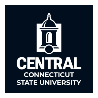 Central Connecticut State University White Logo PNG Vector