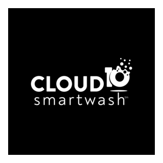 Cloud 10 Smart Wash Logo PNG Vector