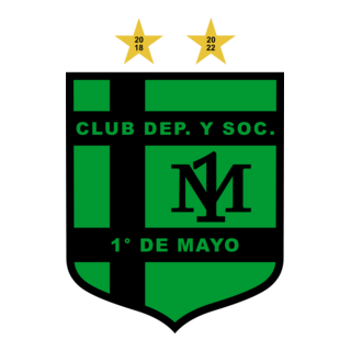 Club Deportivo y Social 1° de Mayo de 1° de Mayo Logo PNG Vector