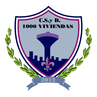 Club Social y Deportivo 1000 Viviendas Logo PNG Vector
