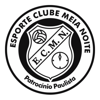 ESPORTE CLUBE MEIA NOITE (PATROCÍNIO PAULISTA) Logo PNG Vector