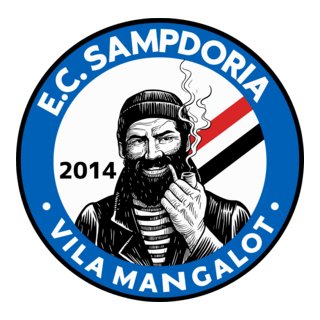 Esporte Clube Sampdoria Vila Mangalot Logo PNG Vector