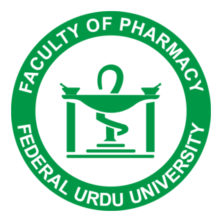 FACULTY OF PHARMACY FEDERAL URDU UNIVERSITY Logo PNG Vector