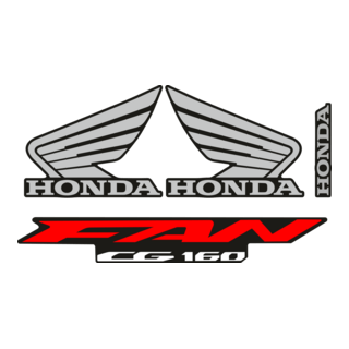 fan cg 160 2025 adesivo Logo PNG Vector