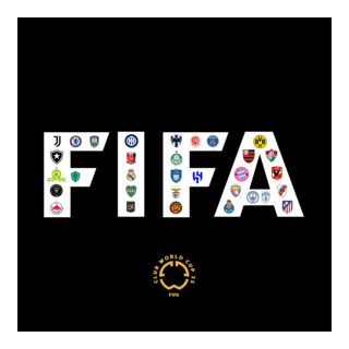 FIFA Club World Cup 25 teams Logo PNG Vector