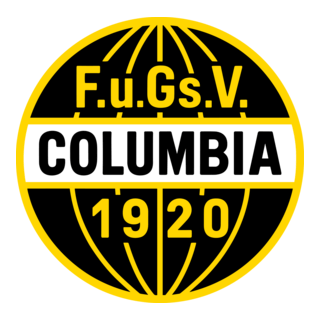 Fussball und Geselligkeits Verein „Columbia“ 1920 Logo PNG Vector