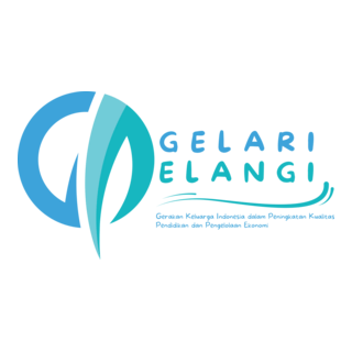 Gelari Pelangi Logo PNG Vector