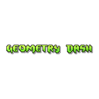 Geometry Dash Logo PNG Vector