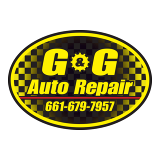 G&G Auto Repair Logo PNG Vector