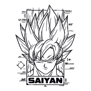 GOKU SAIYANS Logo PNG Vector