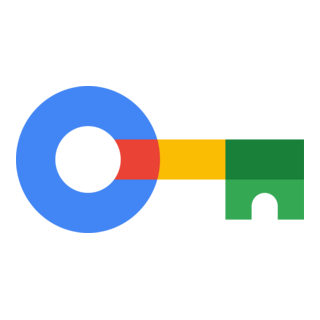 Google Password Manager Logo PNG Vector