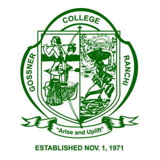 Gossner College Logo PNG Vector