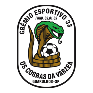 GRÊMIO ESPORTIVO 33 (GUARULHOS) Logo PNG Vector