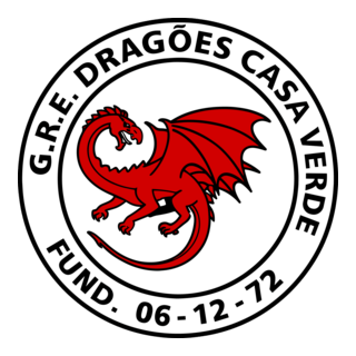 Grêmio Recreativo Esportivo Dragões da Casa Verde Logo PNG Vector