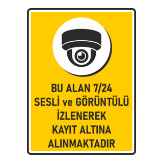 Güvenlik Kamerası Logo PNG Vector