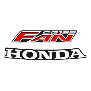Honda fan cg 125 2008 Logo PNG Vector