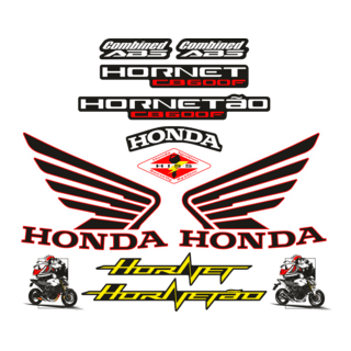 Honda Hornet cb600F adesivo Logo PNG Vector