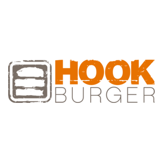 Hook Burger Logo PNG Vector