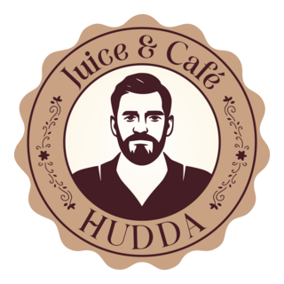Hudda Juice & Cafe Logo PNG Vector