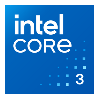 Intel Core 3 Logo PNG Vector