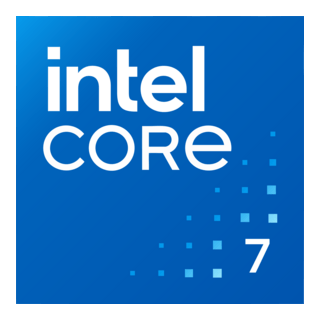 Intel Core 7 Logo PNG Vector