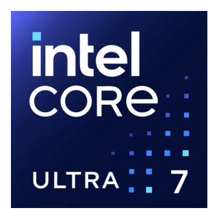 Intel Core Ultra 7 Logo PNG Vector