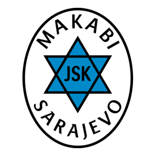 Jevrejski Sport Klub „Makabi“ Sarajevo Logo PNG Vector
