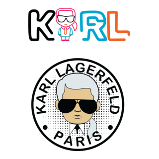 KARL LAGERFELD 2PACK Logo PNG Vector