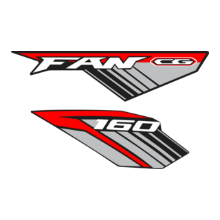 kit adesivo Fan 160 2018 Logo PNG Vector