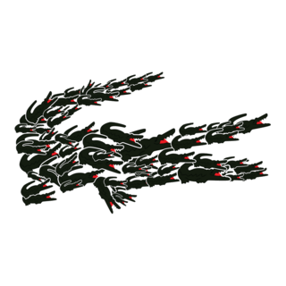 LACOSTE EMBRODERY MONOGRAM Logo PNG Vector